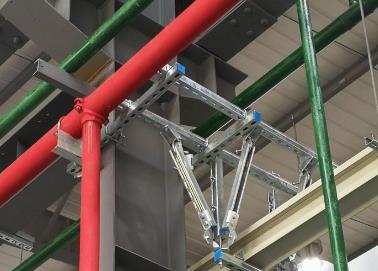 和顺该抗震支架的整体式支吊架结构协调性好